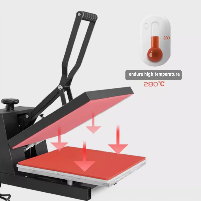 Large Size Heat Press Silicone Pad Mat 100x80x1cm High Temperature Resistant X1pc