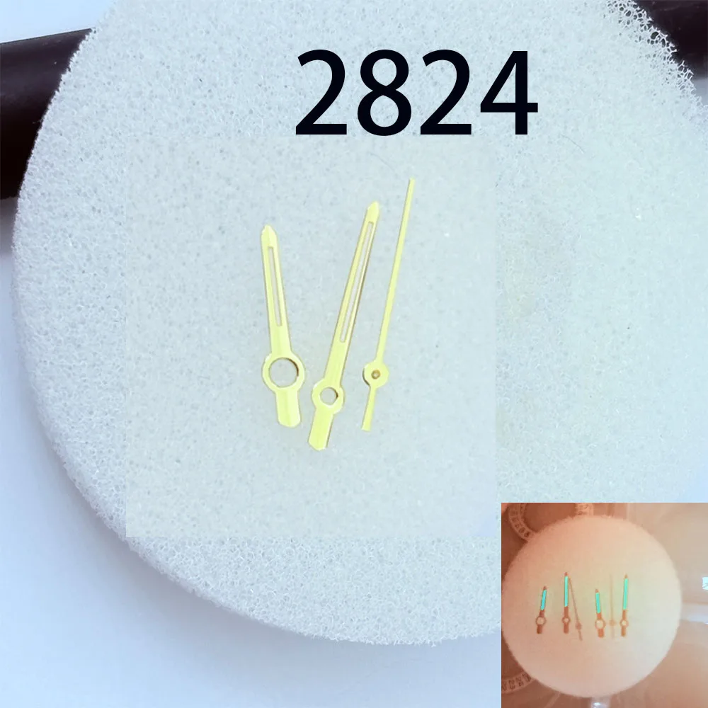 Reparatur von Uhrenzubehör, anwendbar auf Uhrwerke 2824 und 2836, Stunden, Minuten, Sekunde, Zeiger, dreipolig