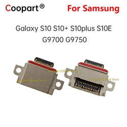 2-100pcs New Micro USB Dock Jack Power Charging Port Charger Connector For Samsung Galaxy S10 S10+ S10plus S10E G9700 G9750