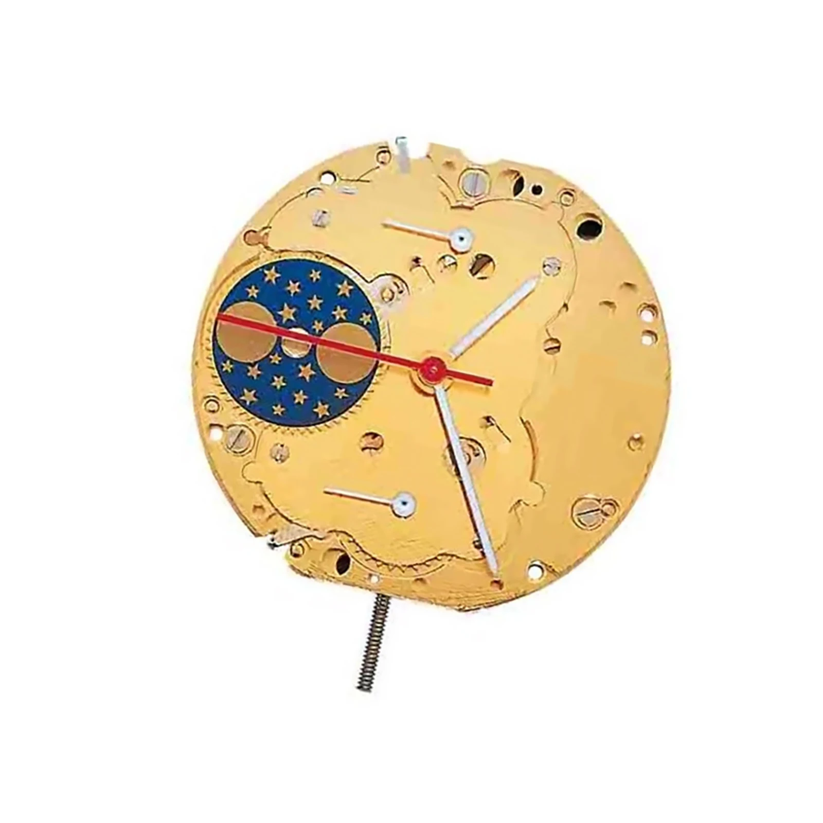 

Механизм для часов с 5 стрелками и 2 глазами для Harley Ronda 706 706.1, многофункциональный механизм, дата @ 3, позолоченный механизм для замены часов