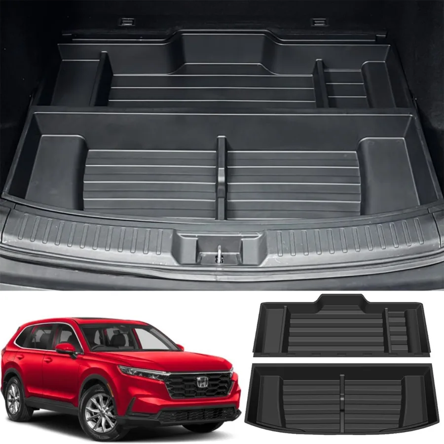 

Trunk CustomFit Organizer for 2023 2024 2025 Honda CRV SUV Insert Cargo Rear Hatch Storage Box for CRV EX LX EXL Touring Turbo