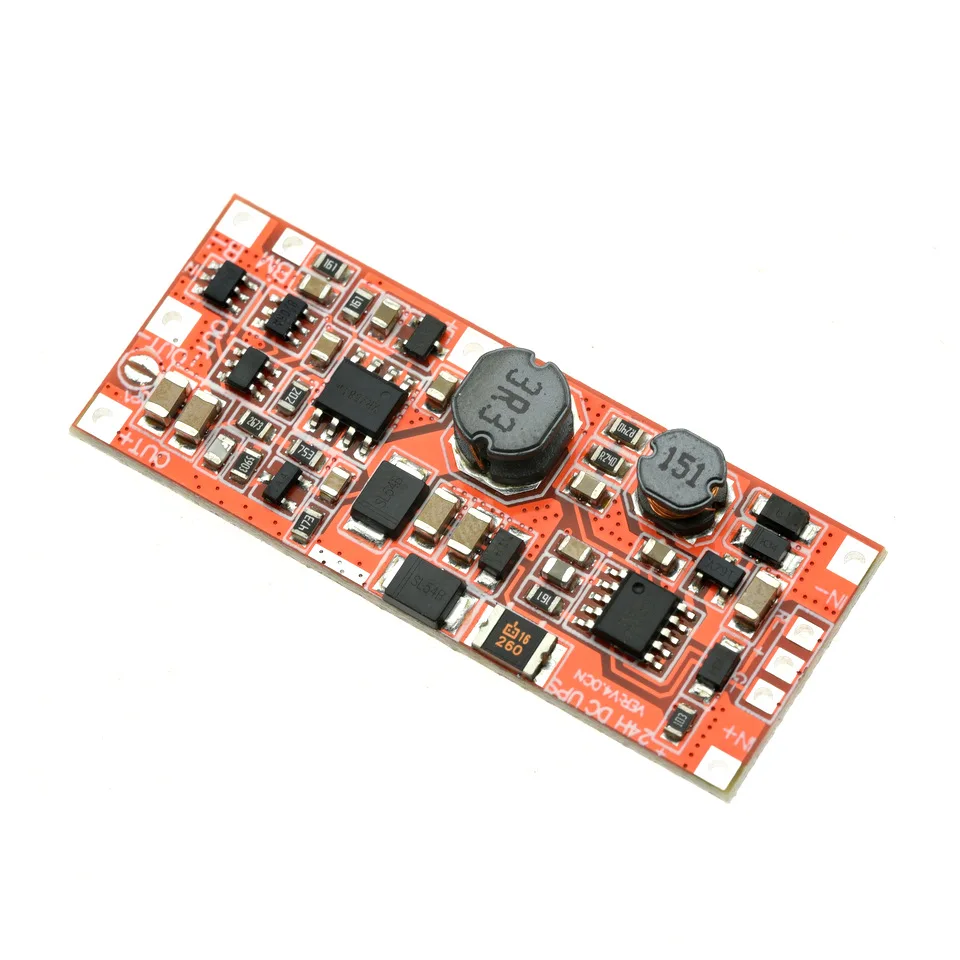 DC 12V/15V 24W 1A UPS Power Supply Module Uninterruptible Power Control Board 2S V4.0CN Charging Step Up Protection Module