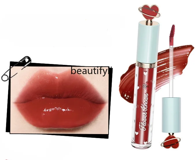 Flower Know Cherry Party Lip Lacquer Mirror Film Forming Sweetheart Stick