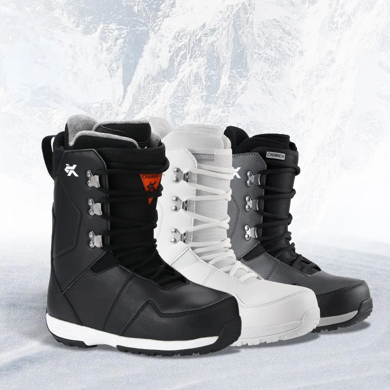 

Outdoor Winter Sports Snowboarding Shoes Nylon Ski Boots For Skiing And Snowshoeing