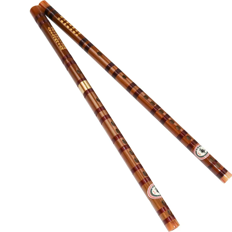 Bamboo Transverse Flute Sweet Wind Flute Children's Chinese Traditional Musical Instrument Adults Accessories Full Music Oud