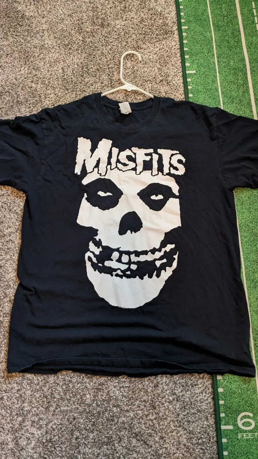 Футболка Misfits 2013, Мужская футболка большого размера с логотипом в стиле панк-рок, 28x21