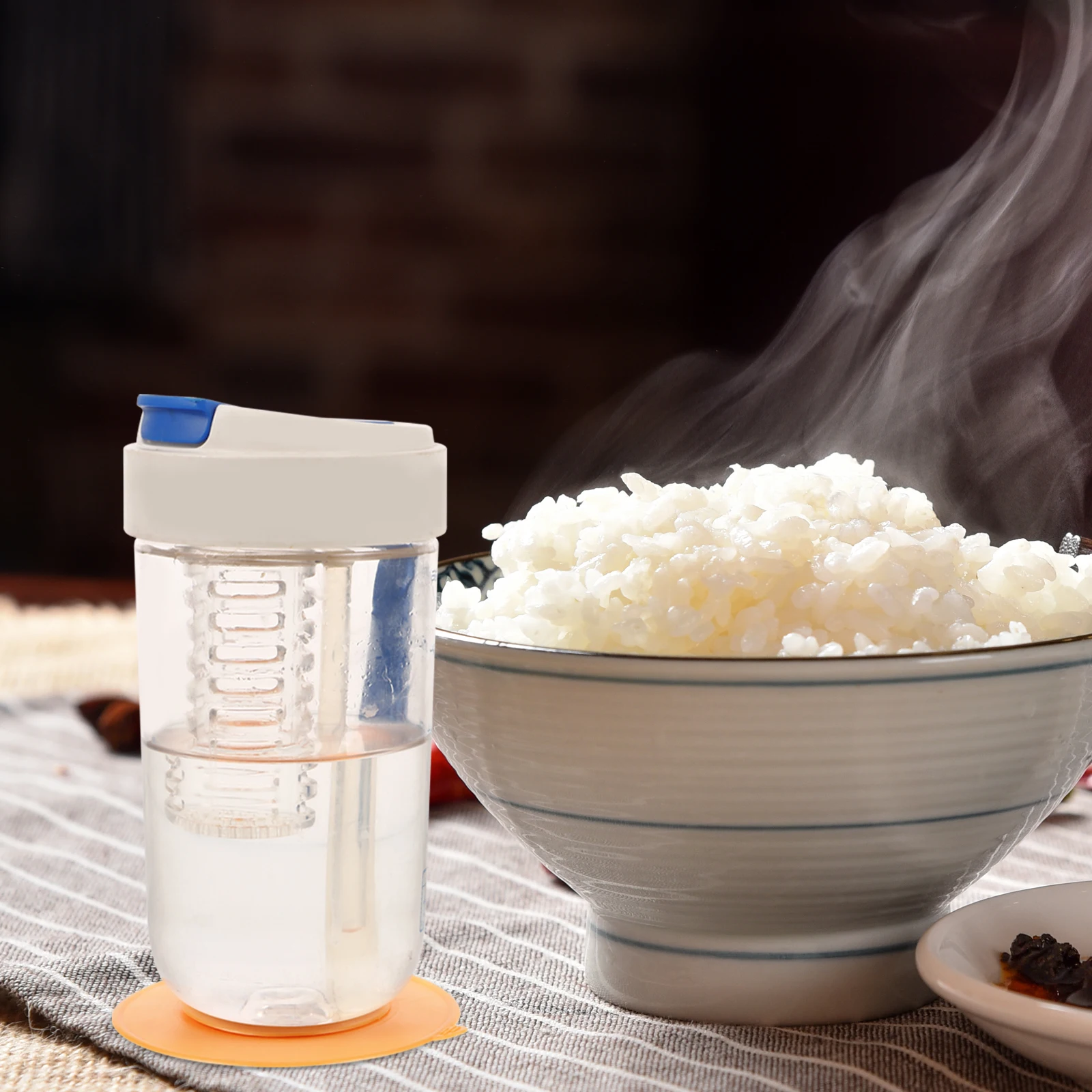 

3Pcs Double Sided Suction Cups Silicone Tableware Sucker for Bowl Plate Non-Slip Fixing Pad Dining Safety