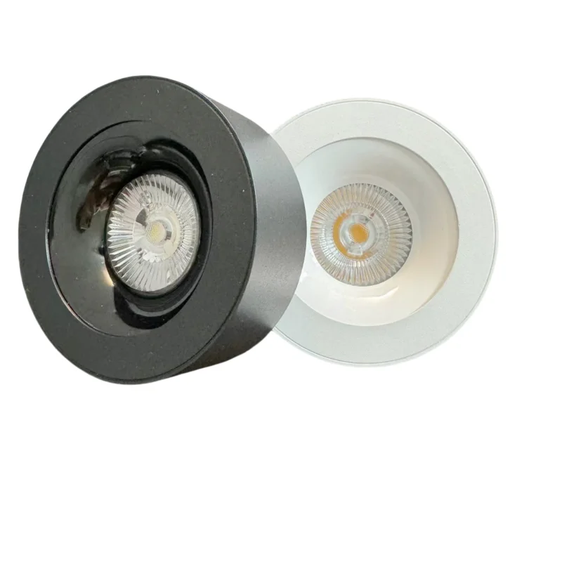 Ultra-thin COB Downlight 7W 9W 12W Surface mounted LED Anti-glare Ceiling Light for Living room Bedroom Corridor Hallway AC220v
