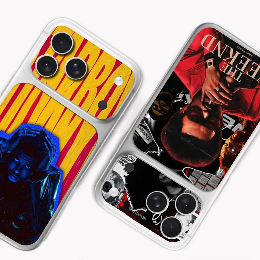 

Singer The Weeknd Unique Style Rear Decal Wrap Protective Sticker For IPhone 17 Pro 17 Pro Max