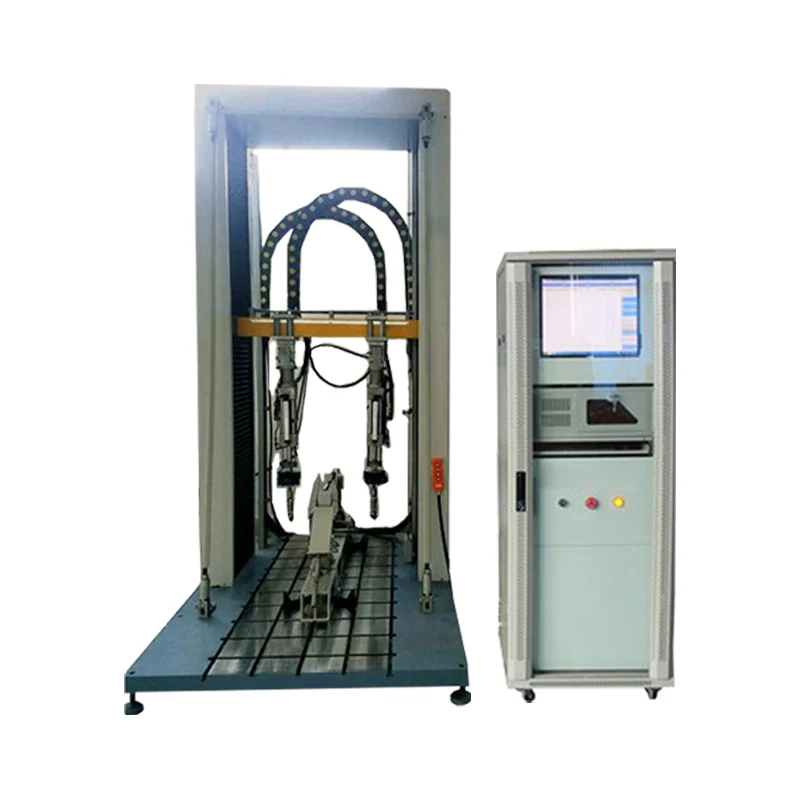 Hong Jin Bicycle Multifunctional Hydraulic Double Station Dynamic Fatigue Testing Machine