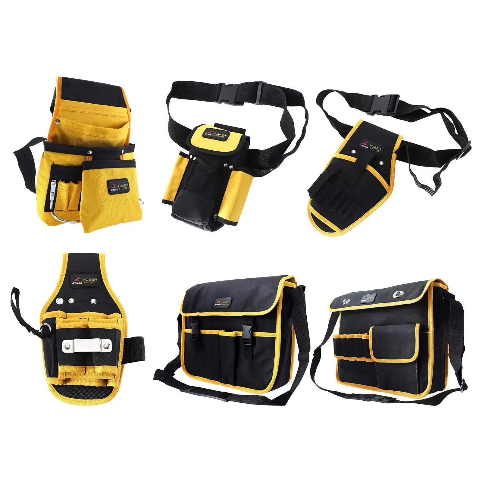 

Сумка для хранения инструментов электрика, поясная сумка для дрели, прочный органайзер