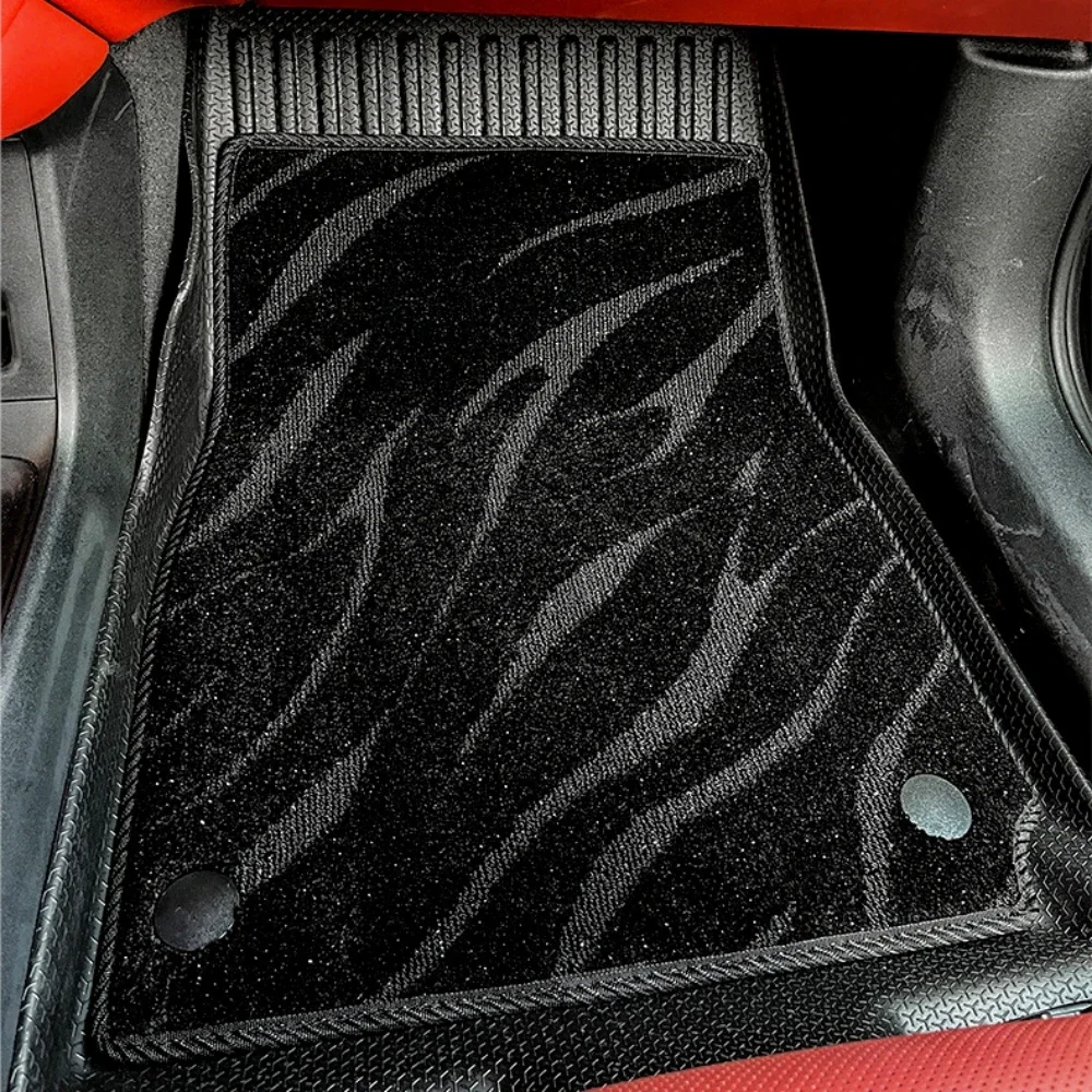 Für Mercedes Benz GLS 450/580/63 AMG 2026 2025 2024 2023 2022 2021 2020 (Nur für 7 Sitze geeignet) Allwetter-TPE-Fußmatten LHD – Detail 4