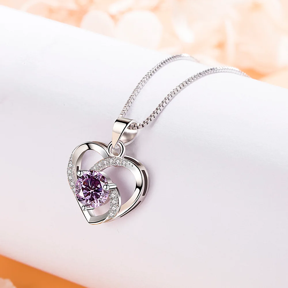

Серебряное колье 925 пробы с позолотой 18 карат, украшенное одним сверкающим цирконом, цепочка на ключицу для женщин, свадебные украшения, collares
