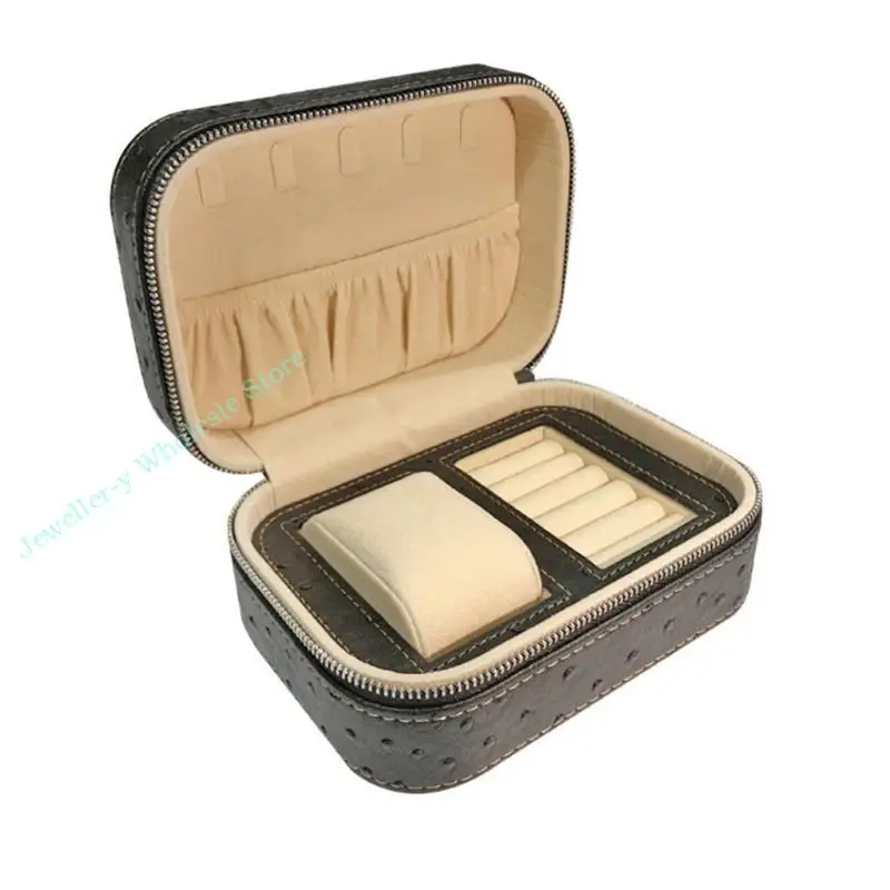 R7UF Watch Box Display Holder Watch Jewelry Storage Box More Fast to Find Treasure