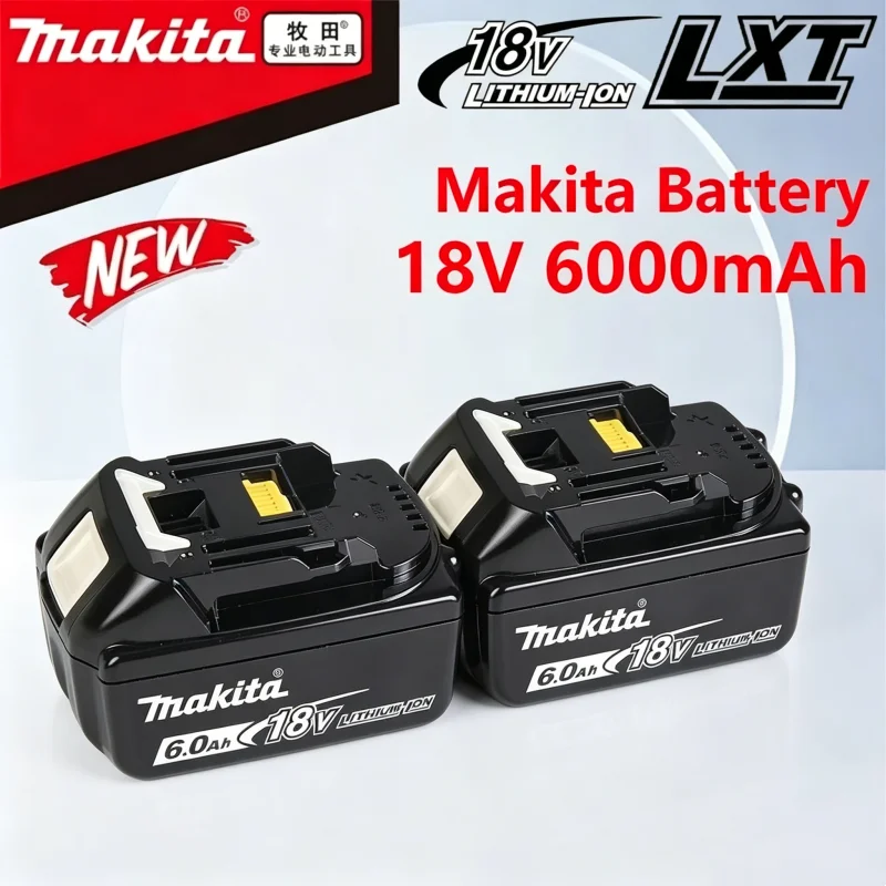 

Original 18V 6Ah Makita BL1860 18V Battery Power Tool Lithium ion Replacement LXT BL1850 BL1840 18V Screwdriver