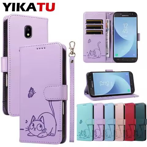Anti Theft Brush Wallet Leather Case For Samsung Galaxy M80S M60S M32 M23 5G M22 M10S F23 F22 A03 A02S A6 Plus Anti-fall Cover