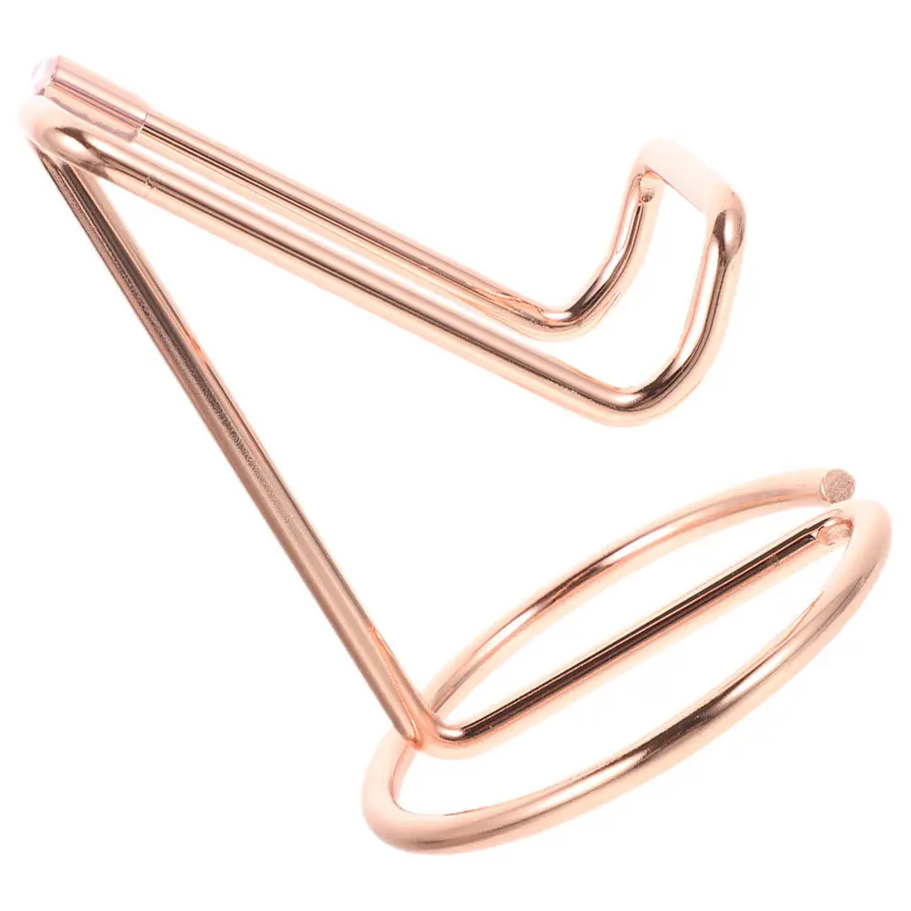 Metal Cellphone Stand Anti Oxidation Card Holder for Desk Holding Business Phone Bracket Business Card Holder