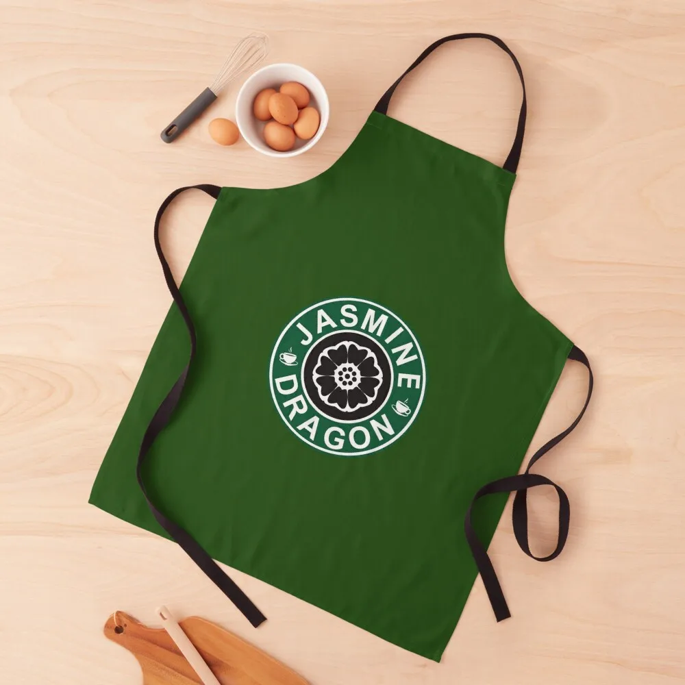 

Jasmine Dragon tea shop (Avatar) Apron for women halloween Household Items Kitchen kitchen jacket woman Apron