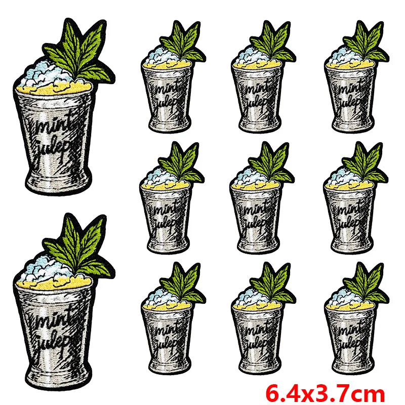 10 Pcs/Lot Wholesale Sequins Western Cowboy Embroidered Patches For Clothing Sticker Outdoor Applique Iron On Patches On Clothes
