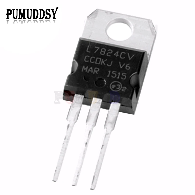 10PCS L7805CV L7806CV L7808CV L7809CV L7812CV L7815CV L7824CV Transistor TO-220 TO220 L7805 L7806 L7808 L7809