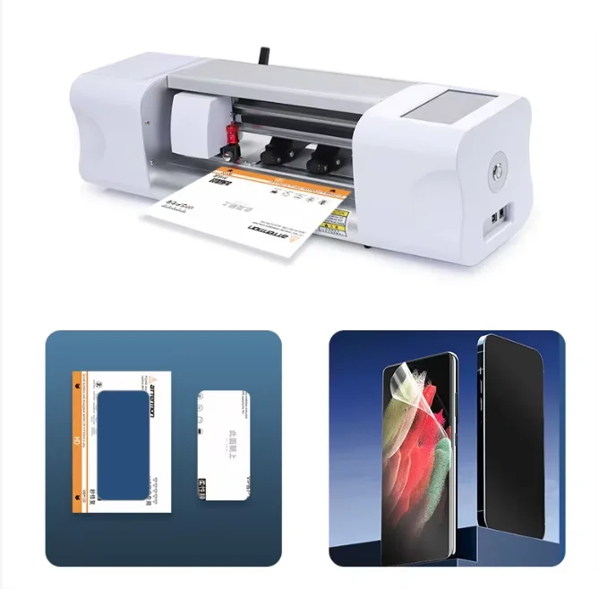 Factory Unlimited Cutting TPU Hydrogel Film Cutting Machine Smart Touch Screen EPU Film Cutter For Mobile Phone Watch Tablet