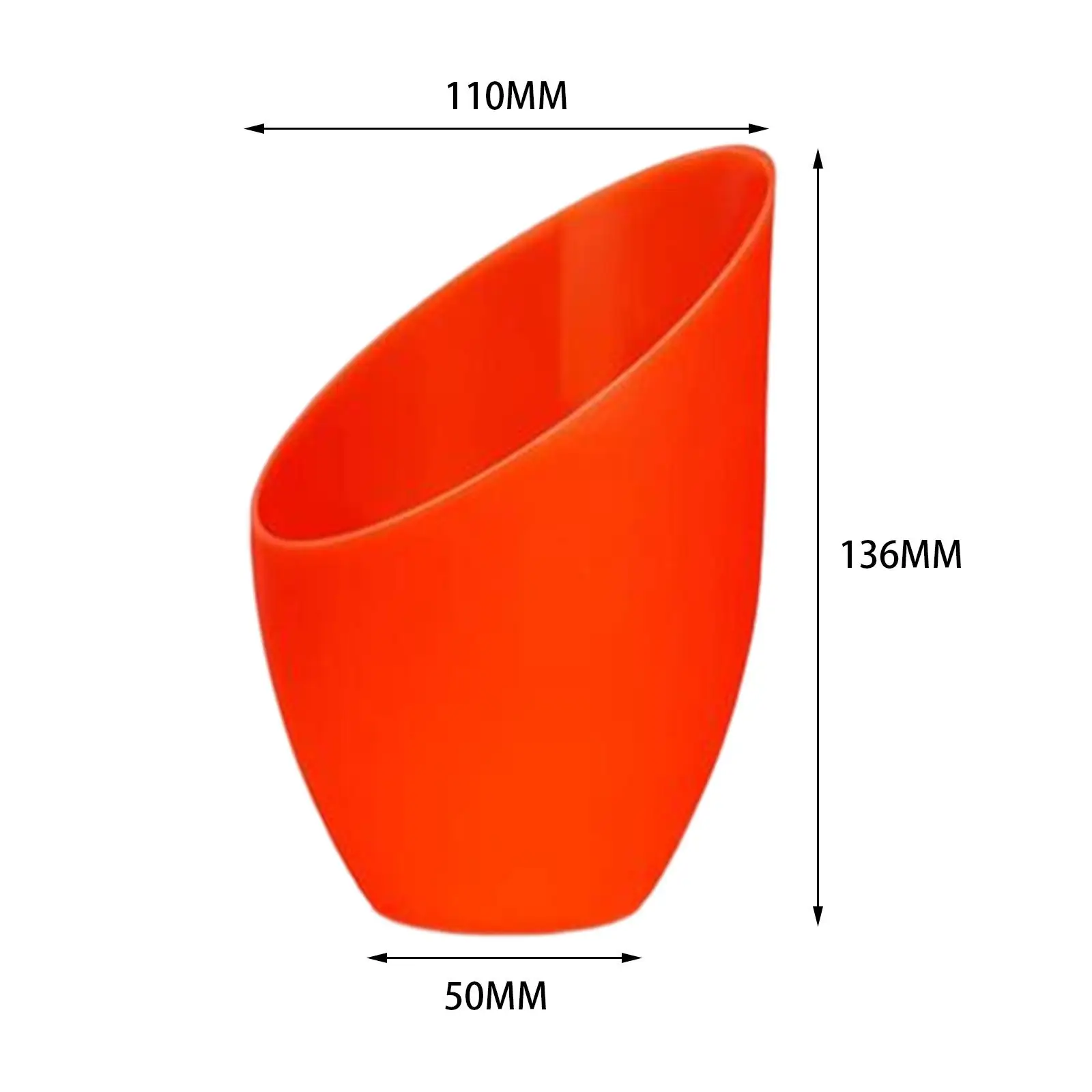 5 Pieces Plastic Lampshade 5.35 inch High, 4.33 inch Diameter, 1.65 inch Fitter for Ceiling Fan Light