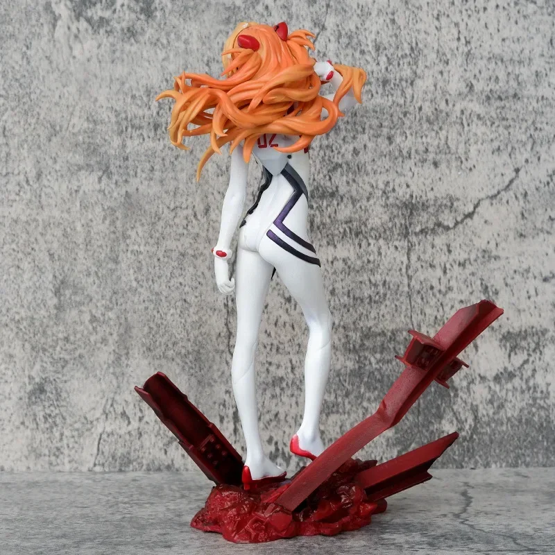 Bandai Neue Evangelion Anime Mädchen Figuren EVA Asuka Langley Soryu Action Figure Sammlung Figuren Modell Puppe Geschenke Kinder Spielzeug