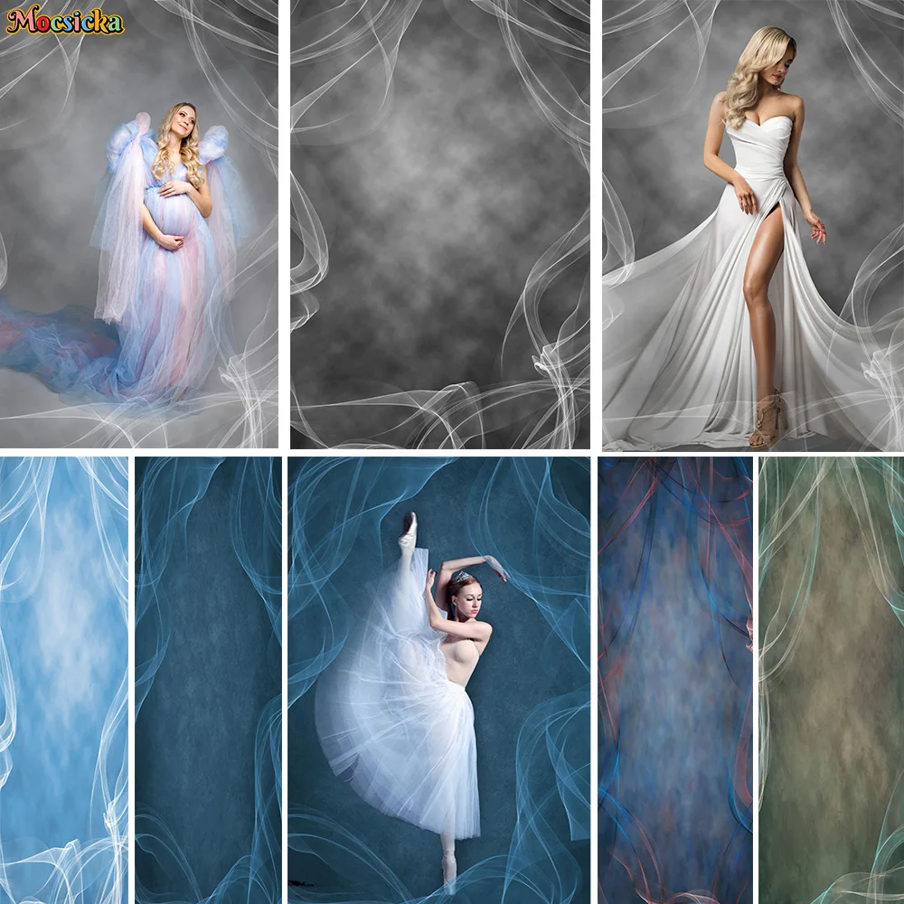 

Abstract Art Photography Background for Maternity Newborn Portrait Photo Smoke Texture Backdrop Photobooth Photo Studio Supplies