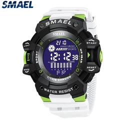 2023 Men Watches Luxury Man Military Watch SMAEL 8050 Waterproof Big Dial Fashion LED Backlight Sport Digital Watch For Men