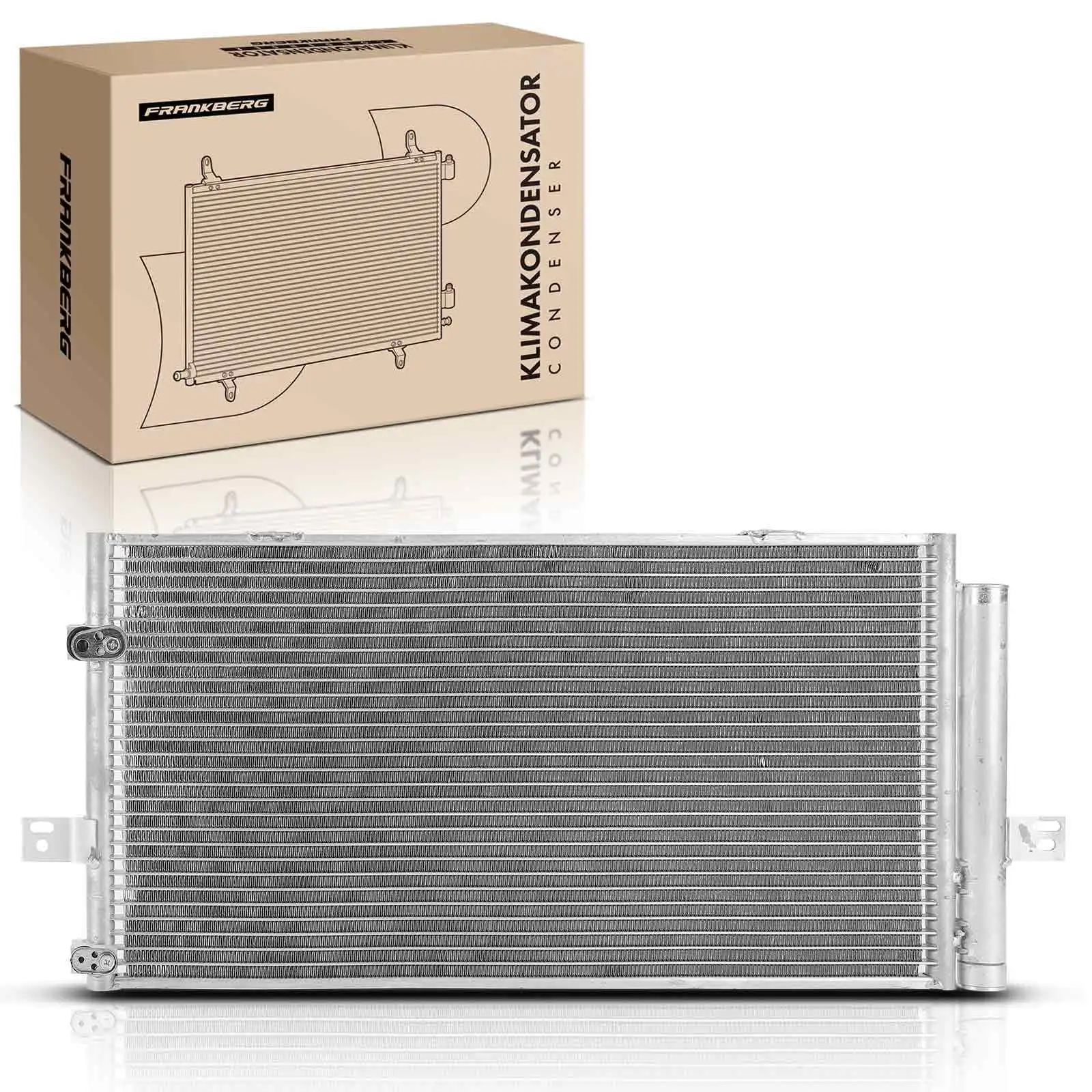 Frankberg 1x condensator airconditioner voor MG ZT Rover 75 1.8 2.0L 2.5L 4.6L 1999-2005 JRB100653 JRB000140 JRI000010 94652