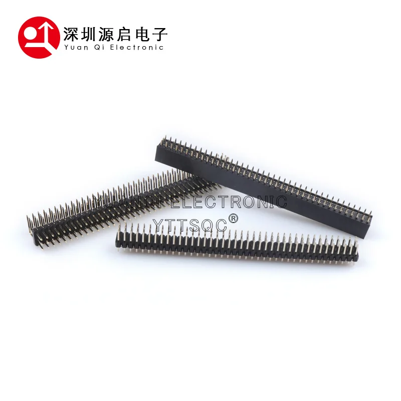 2.0mm 2.0 3*40P Three Row Male Female Right Angle R/A Breakaway PCB Straight Pin Header Socket Connector Pinheader 3X40PIN 120P