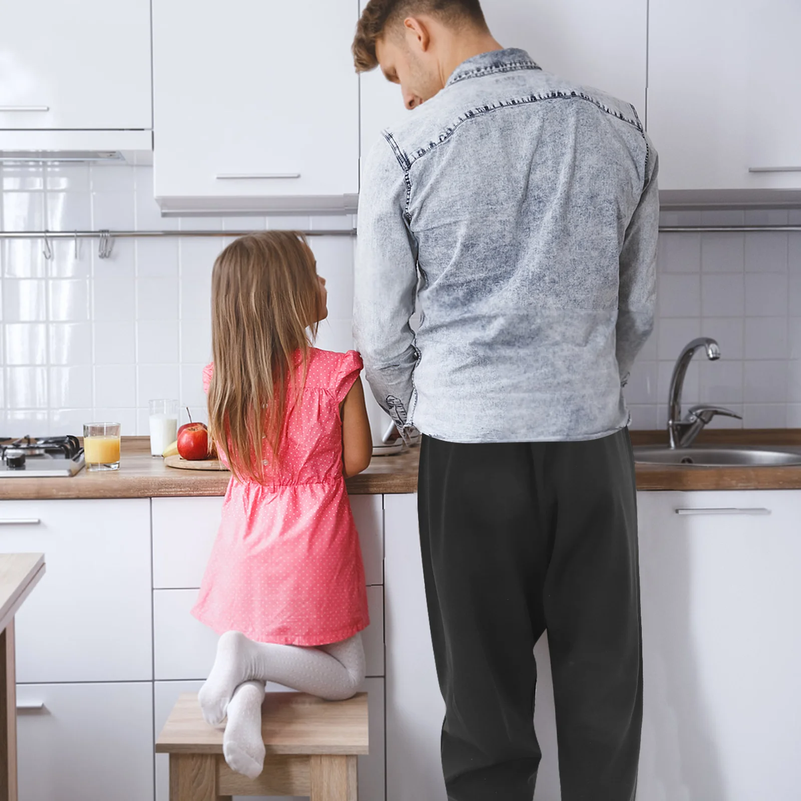 Pantalon de Chef en coton respirant pour hommes, noir, travail de cuisine, Cargo, cuisine culinaire, uniforme de Restaurant, résistant à l'huile, travail pour hommes