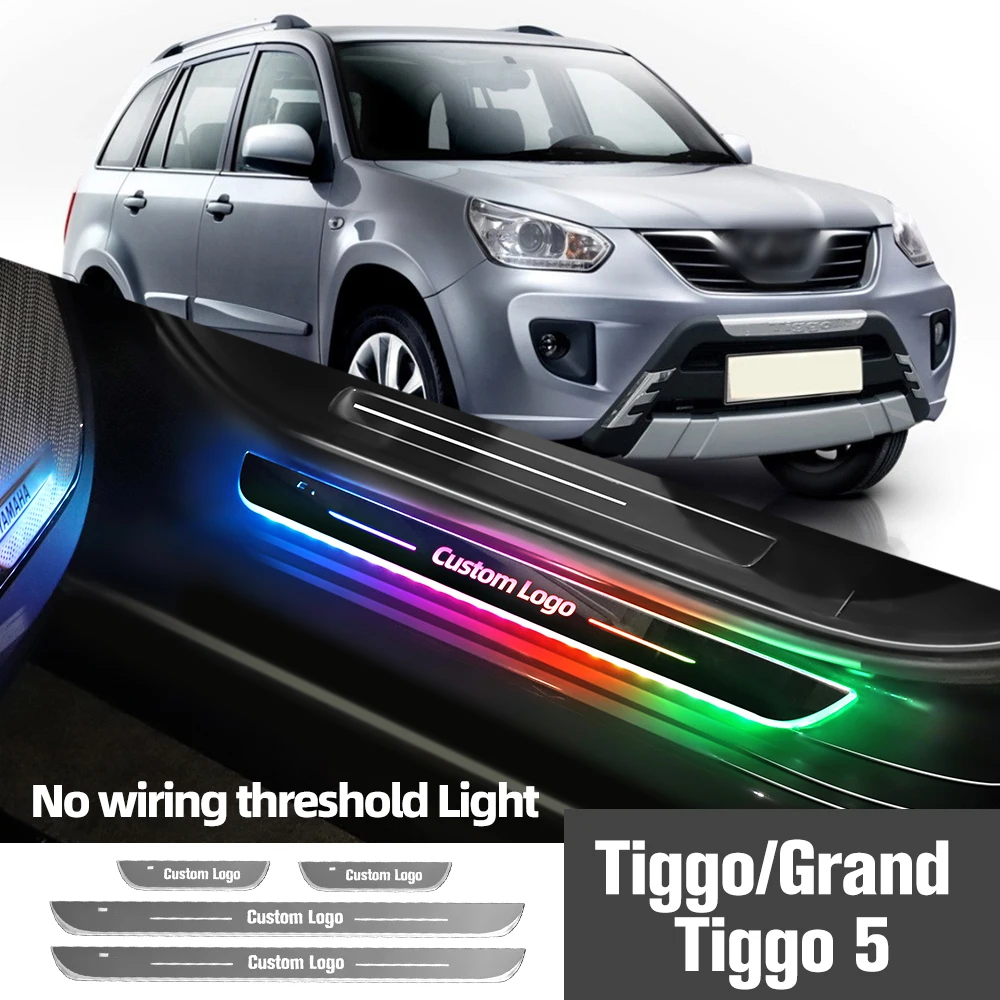 

Для Chery Tiggo Grand Tiggo 5 2014-2021 2020 автомобильная светодиодная лампа с индивидуальным логотипом