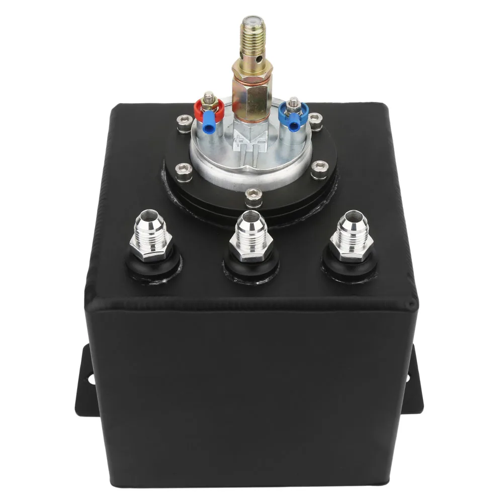 

Kyostar Universal 2L Aluminum Fuel Surge Tank Kit with pump 044 Fuel Pump