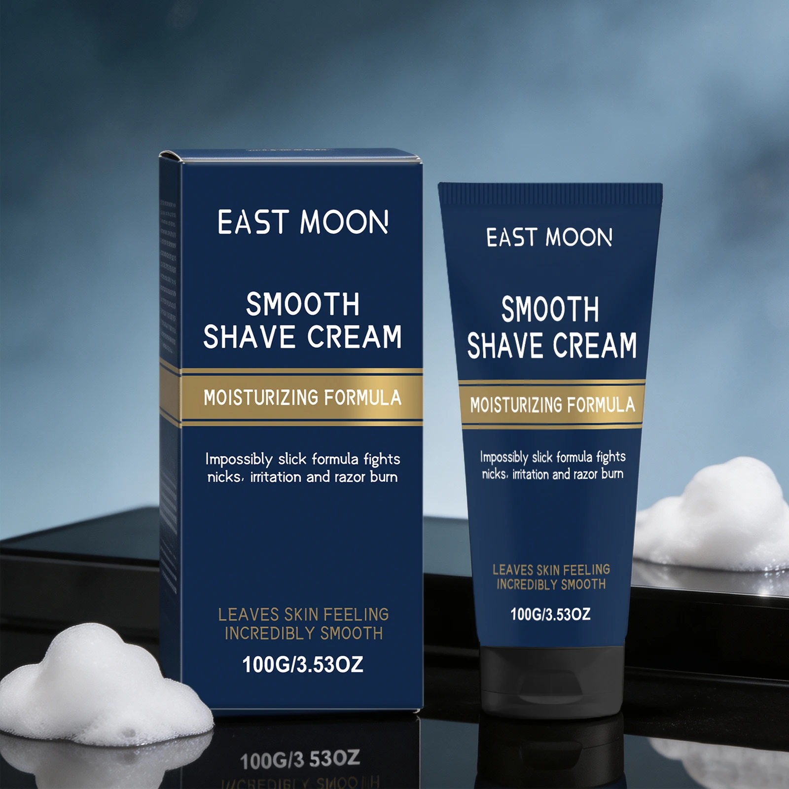Natural Shaving Cream For Men Rich And Dense Foam Not Irritaing Effectively Soften Easy Shaving Facial Care Gentle Shaving Cream