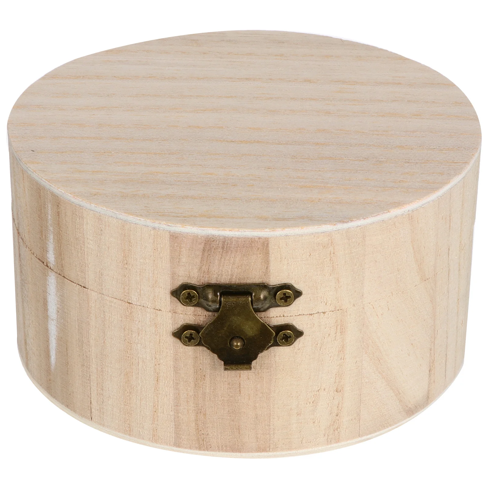 

1Pcs Wooden Jewelry Storage Box DIY Craft Premium Organizer for Earrings Rings Beads Small Space-Saving Gift Box Display