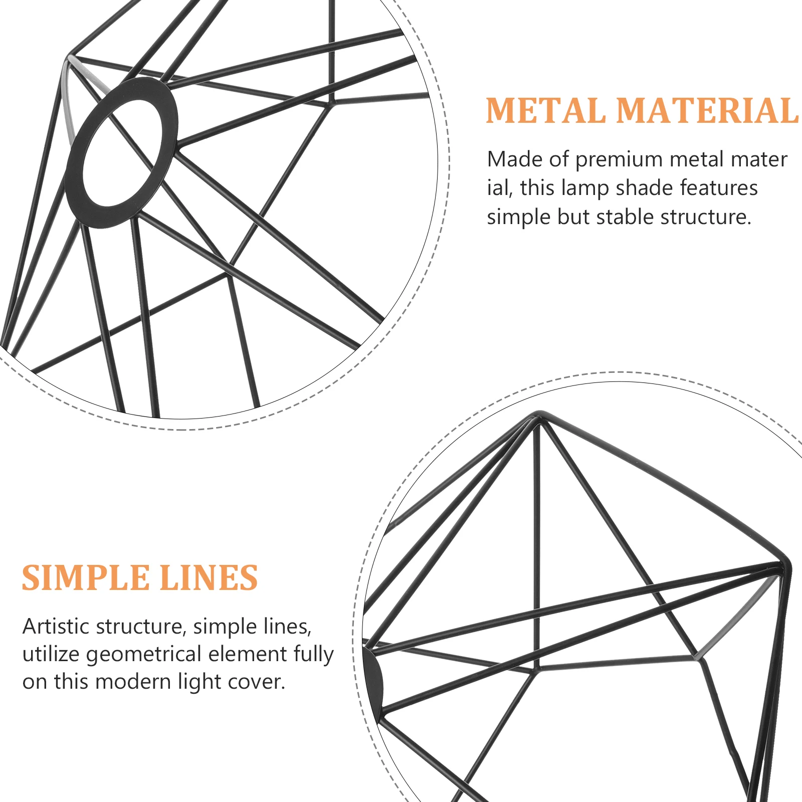 

1PC Iron Art Pendant Lampshade Modern Light Cover Metal Pendant Light Shades Bare Bulb Guard Industrial Style Home Decor Kitchen