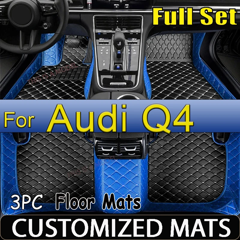 

Car Floor Mats For Audi q4 e tron 2022 DropShipping Center Auto Interior Accessories Leather Carpets Rugs Foot Pads