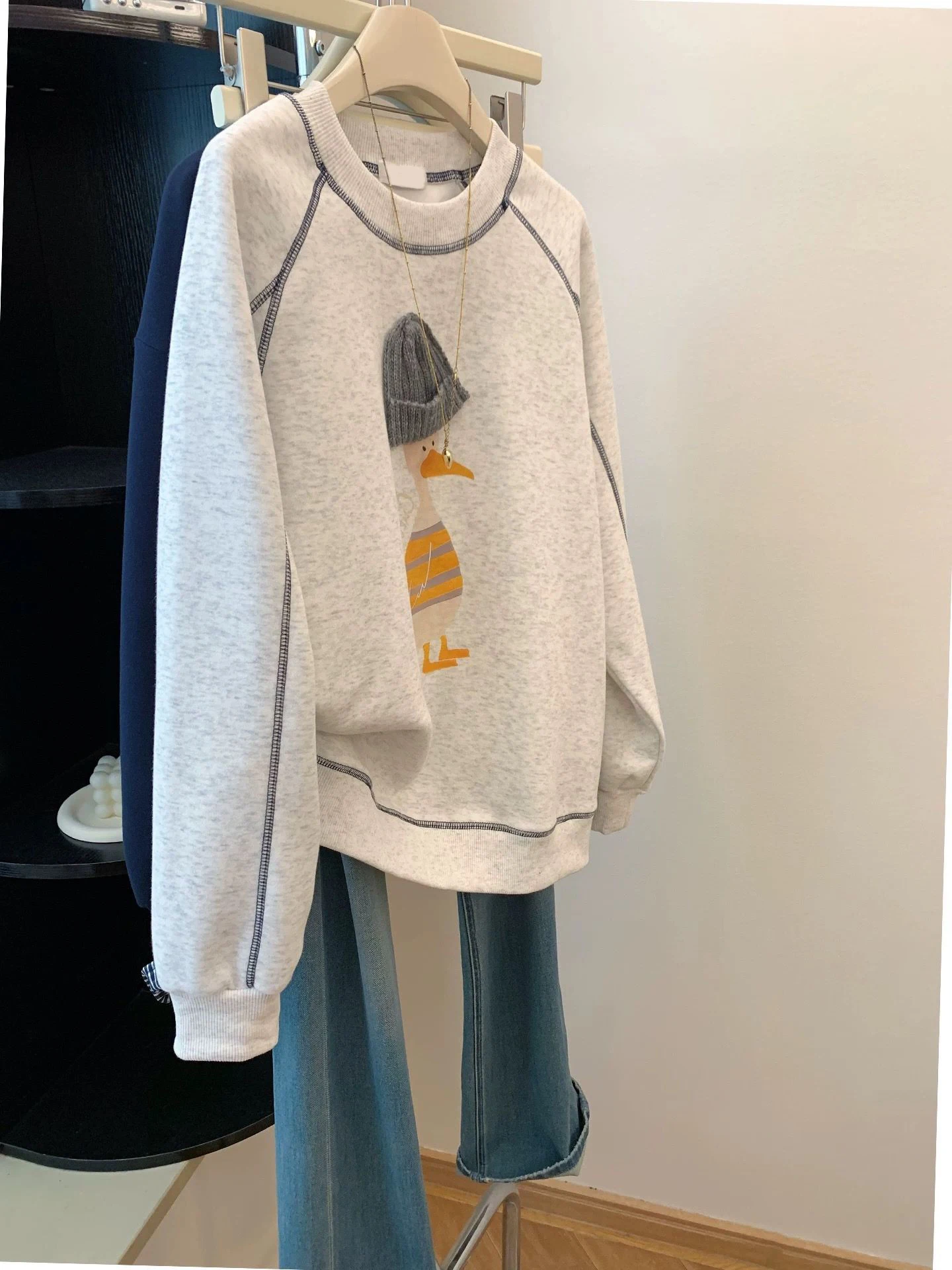 

Модный брендовый худи унисекс с 3D-декором и принтом, устойчивым к выцветанию, с длинными рукавами, весна-осень, в корейском стиле, повседневный, универсальный