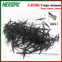 1/5/10/20PCS 2.4G 78/120/220mm T-type Antenna IPEX 1 IPEX1 for FPV Drone TBS CROSSFIRE FRSKY R9mm R9MX ELRS Nano EP1 RX Receiver