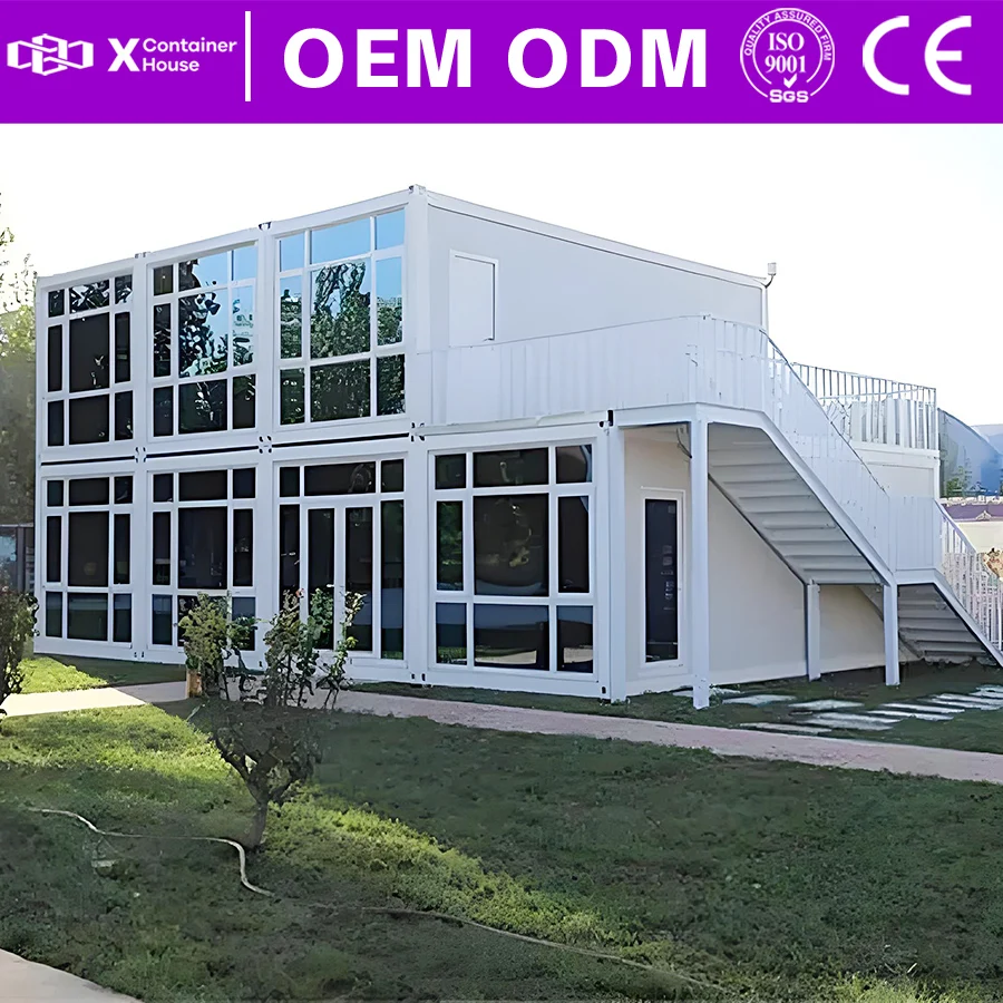 Flat Pack Container House Prefeabricadas Cabins Houses Ready to Live in Economic Prefabricated Houses Housing Garden Buildings