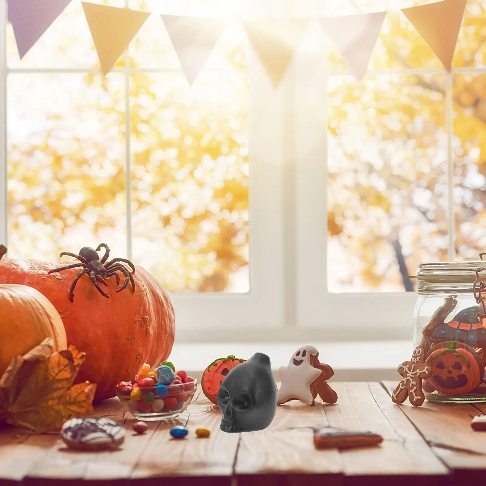 

Керамический свисток-сирена «Смерть» для Хэллоуина, декоративный реквизит, аксессуар для вечеринки, товары для праздника