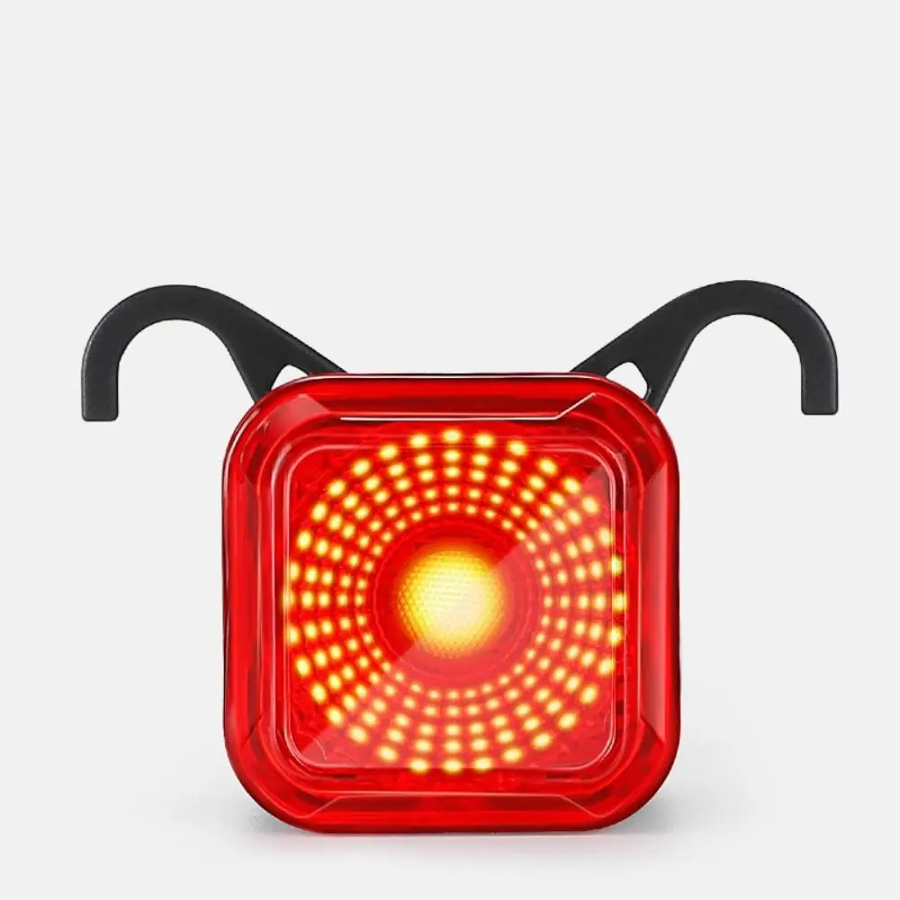 

IP55 Водонепроницаемый умный тормозной задний фонарь для велосипеда Type-C Перезаряжаемый сиденье с носовым креплением Цифровой дисплей мощности Задний фонарь