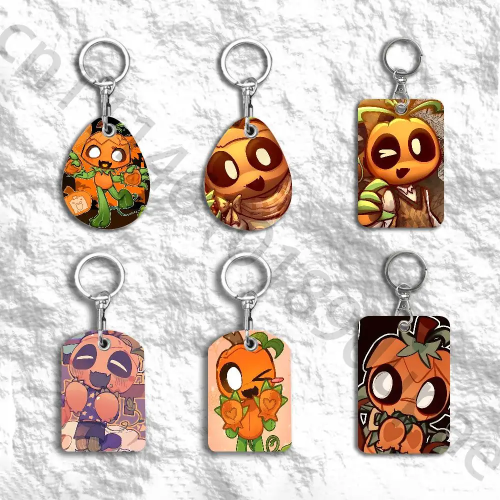 D-Dandys W-World Gourdy Protective Printed Leather Card Case Metal Keychain Accessory