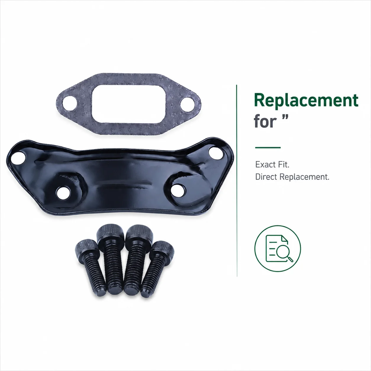 Exhaust Repair Kit Bracket Gasket Screws Bolts for Husqvarna 362 365 371 372 385 390 385XP 390XP 375K Chainsaw Replacement Parts