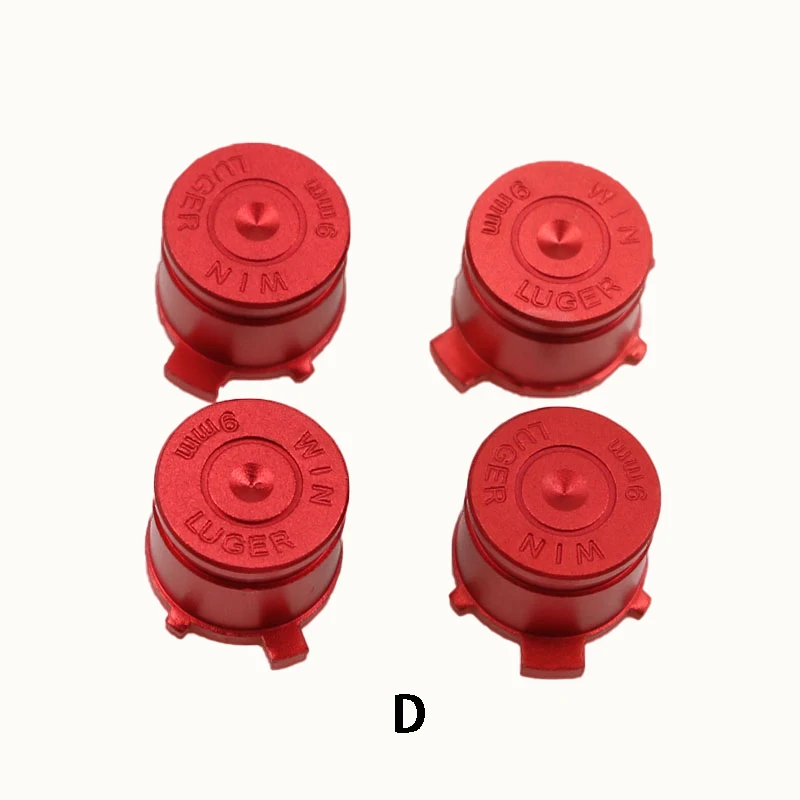 YuXi-Metal Botão Game Handle, Botões Galvanizados Ferro, Direção Key, Acessórios de Reparação, Fit para PS3, PS4, 1Set