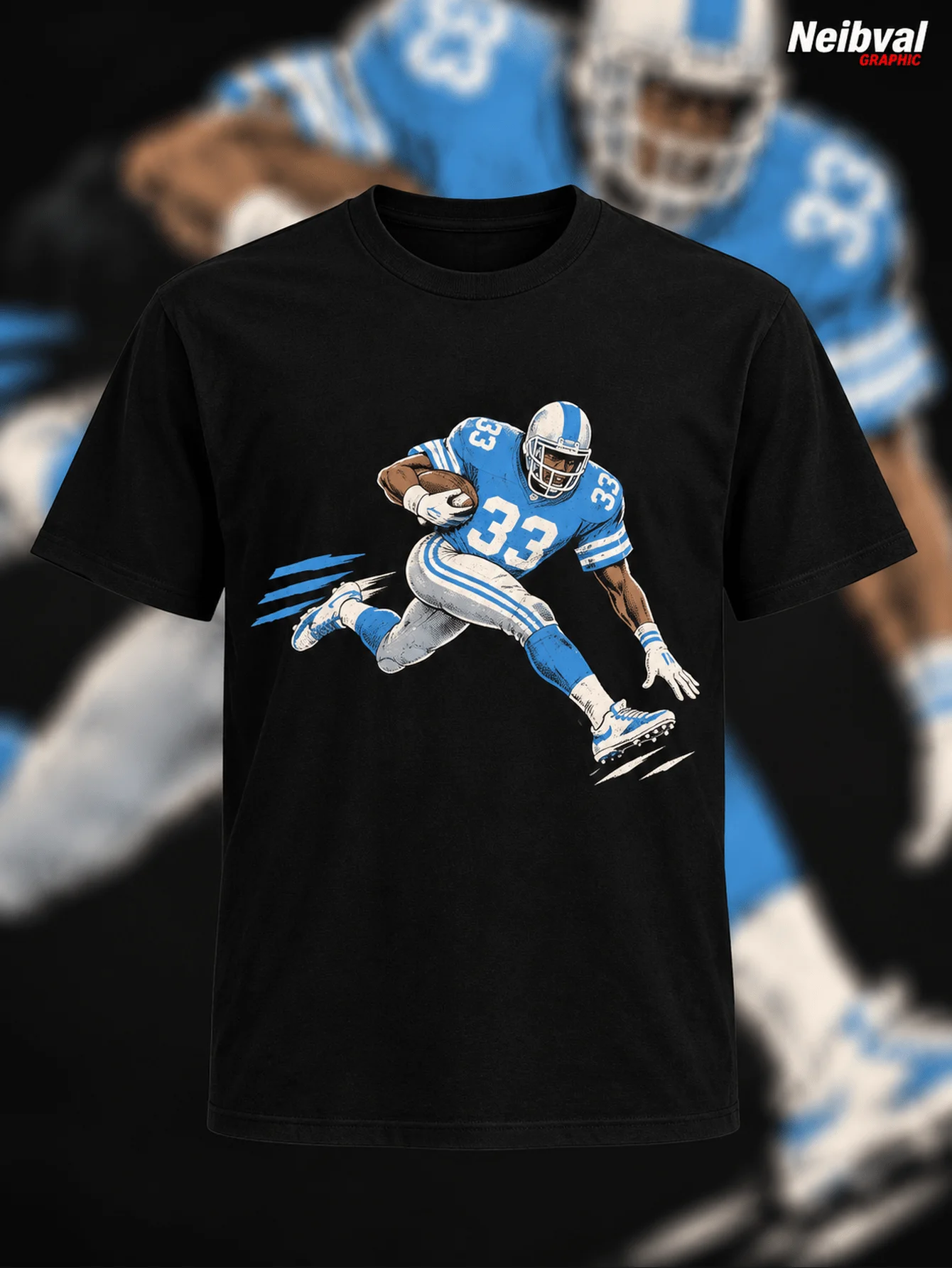 Men'S T-Shirts, Weekend Wear, Football Runners, Retro Athletic Art, Summer, Pure, Black Short Sleeve, Football Fan Gift