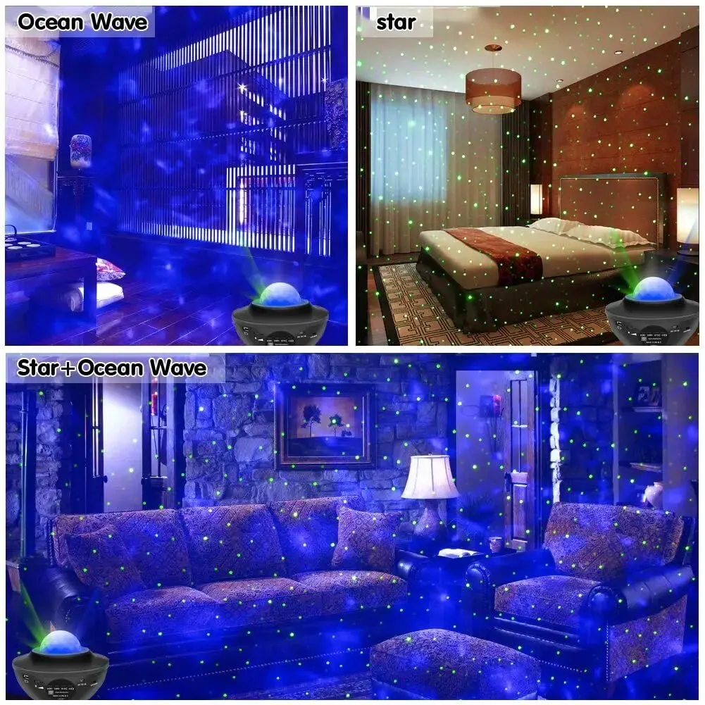 Star Projector Galaxy Projector Star Night Light Projector For Kids Room Adults Home Theater Living Room Decor