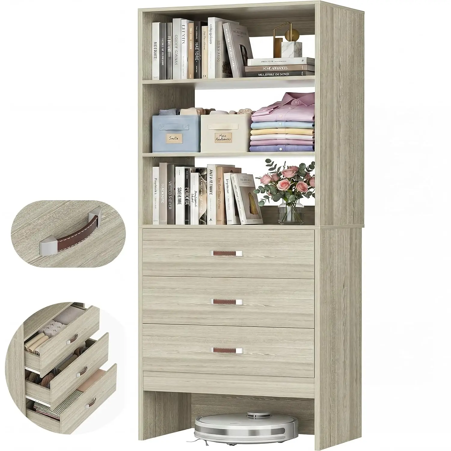 Freestanding 2FT Closet System, 24