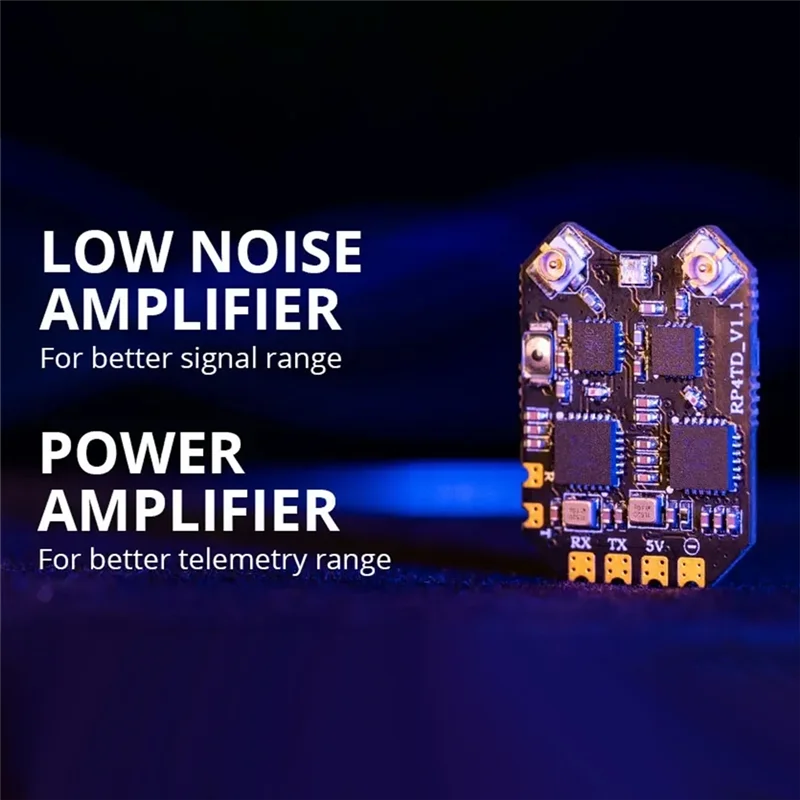 BEDW-Radiomaster RP4TD ELRS 2.4Ghz ダイバーシティレシーバー Expresslrs RX 内蔵 WIFI デュアル TCXO RC FPV ドローン用